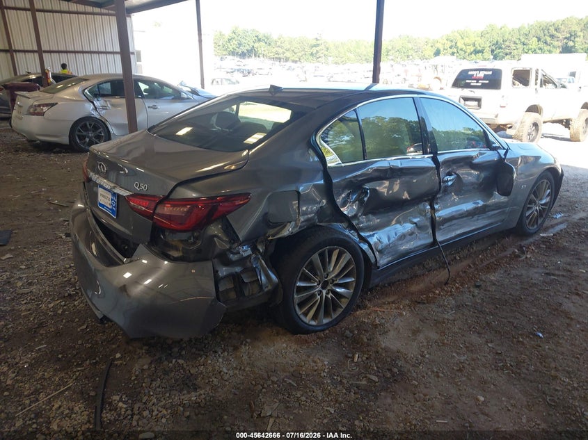 2020 Infiniti Q50 Luxe VIN: JN1EV7AP2LM206576 Lot: 45642666