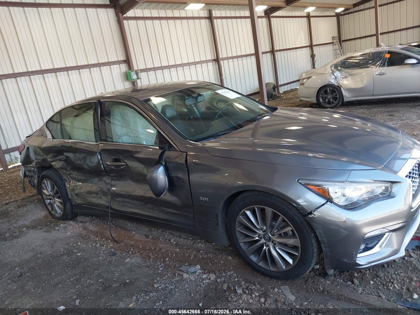 2020 Infiniti Q50 Luxe VIN: JN1EV7AP2LM206576 Lot: 45642666
