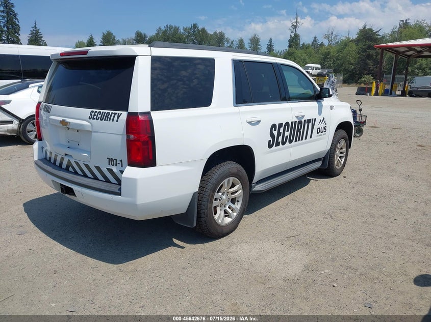 2017 CHEVROLET TAHOE auction photo 4