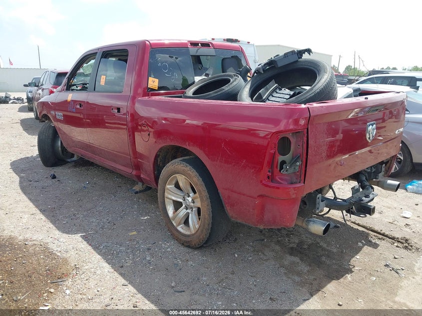 Vin: 1c6rr7mt0ds635487, lot: 46141215, ram 1500 sport 20133