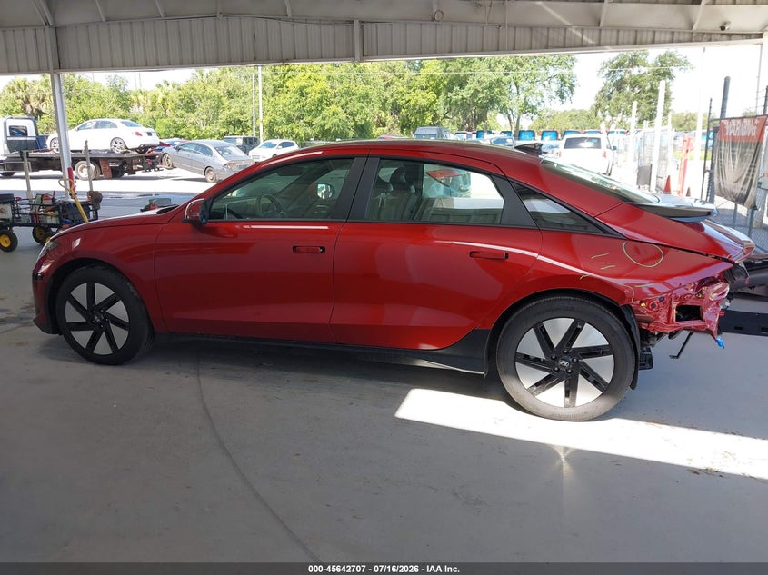 2025 Hyundai Ioniq 6 Se VIN: KMHM24AA6SA115706 Lot: 45642707