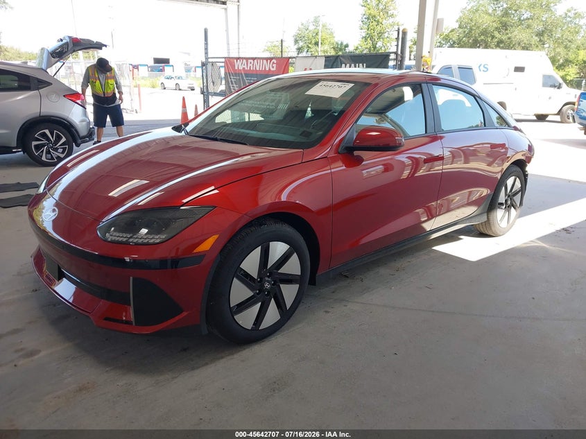 2025 Hyundai Ioniq 6 Se VIN: KMHM24AA6SA115706 Lot: 45642707