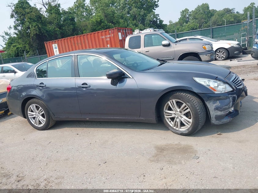 2013 Infiniti G37X VIN: JN1CV6AR0DM355122 Lot: 45642718
