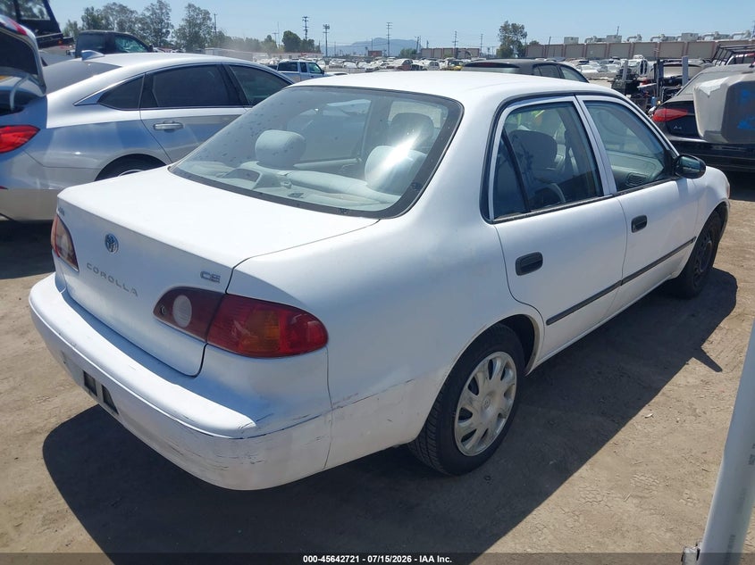 2001 TOYOTA COROLLA auction photo 4