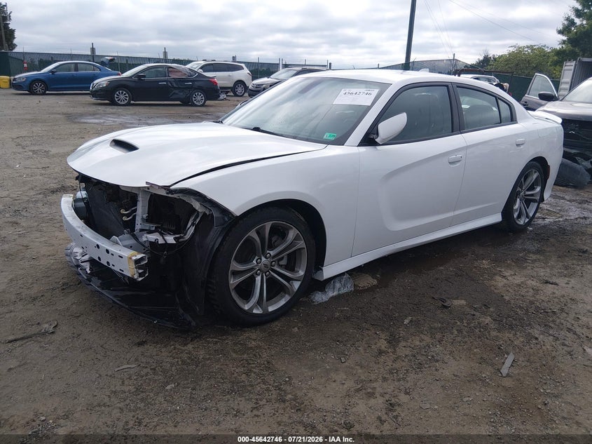 2021 Dodge Charger R/T Rwd VIN: 2C3CDXCT7MH587559 Lot: 45642746