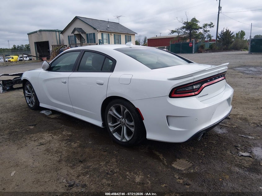 2021 Dodge Charger R/T Rwd VIN: 2C3CDXCT7MH587559 Lot: 45642746