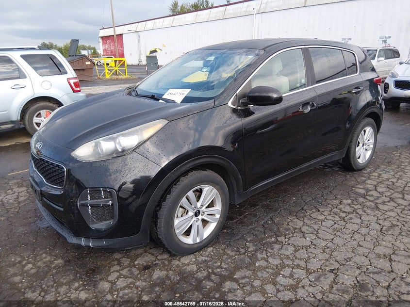 2017 Kia Sportage, Угон, IAAI, VIN KNDPM3AC7H7219425 — фото 2