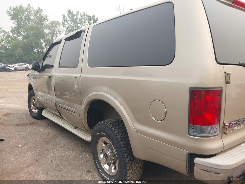 2005 Ford Excursion Limited VIN: 1FMNU43S55EC16964 Lot: 45642761