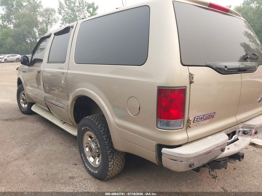 2005 Ford Excursion Limited VIN: 1FMNU43S55EC16964 Lot: 45642761