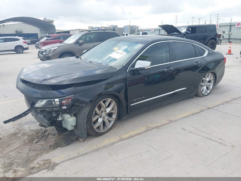 Vin: 2g1125s37j9147810, lot: 46141290, chevrolet impala 2lz 20182