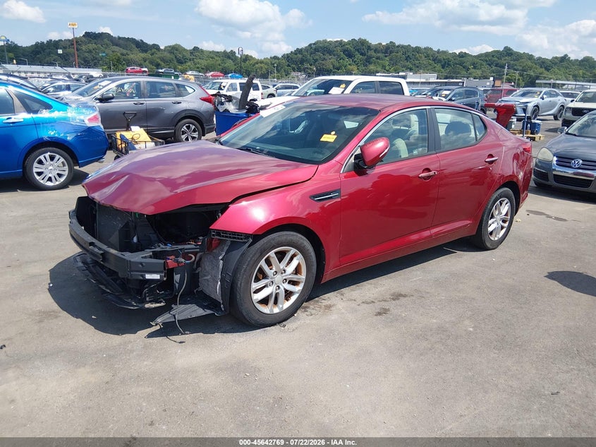Vin: 5xxgm4a7xdg245138, lot: 46141292, kia optima lx 20132