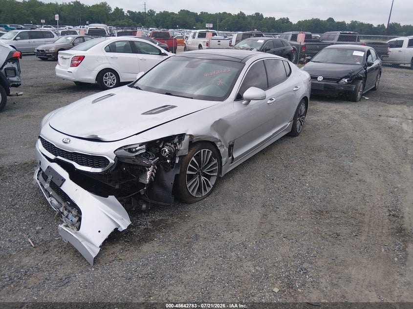 Vin: knae25laxj6023010, lot: 46141306, kia stinger premium 20182