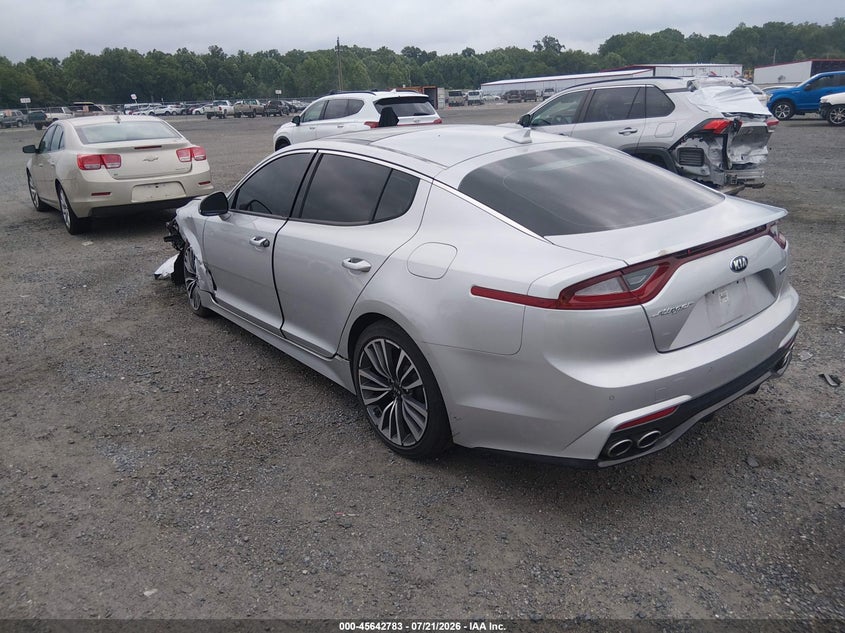 Vin: knae25laxj6023010, lot: 46141306, kia stinger premium 20183