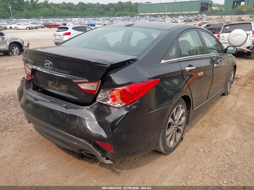 2014 HYUNDAI SONATA auction photo 4
