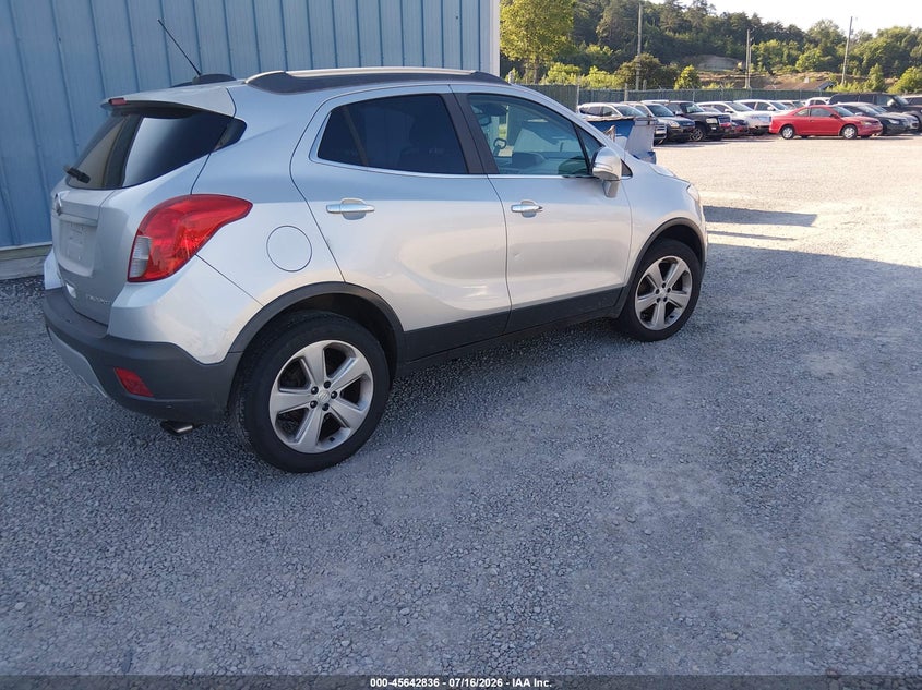 Vin: kl4cjasb5fb080806, lot: 46141359, buick encore 20154