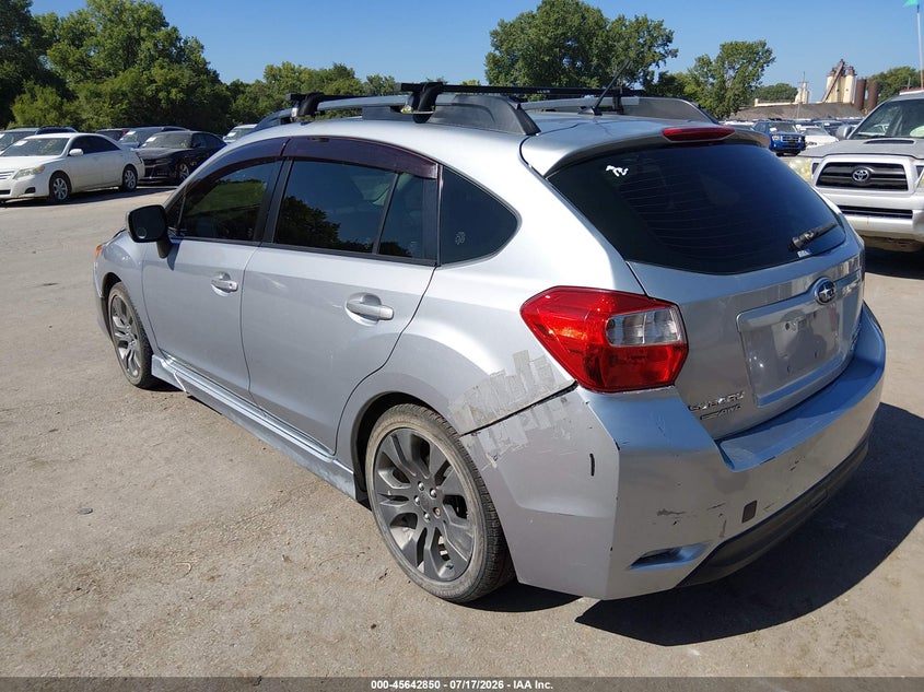 Vin: jf1gpal64e8214309, lot: 46141373, subaru impreza 2.0i sport premium 20143