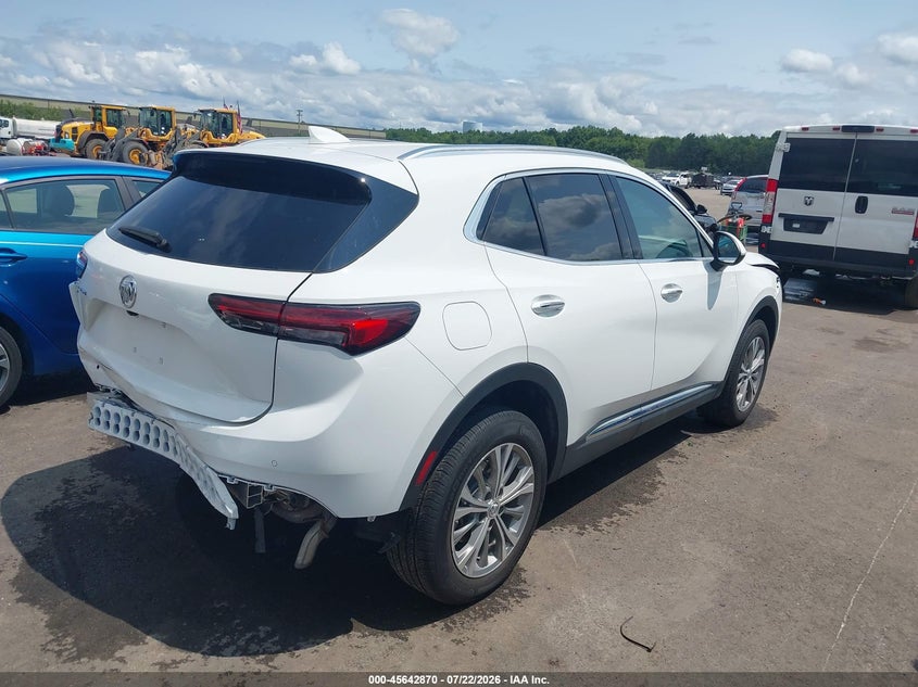 Vin: lrbfzmr48pd227869, lot: 46141393, buick envision preferred awd 20234