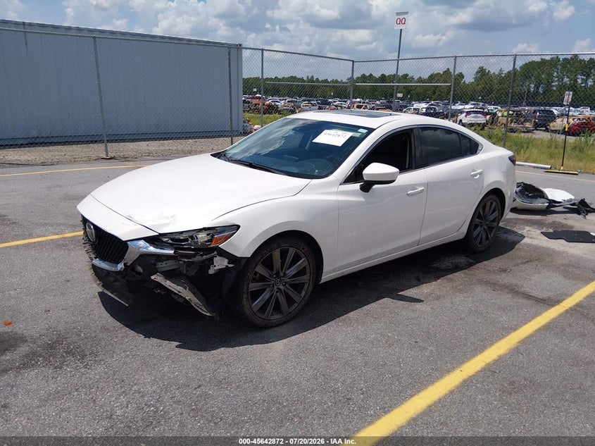 Vin: jm1gl1vm8j1305927, lot: 46141395, mazda mazda6 touring 20182