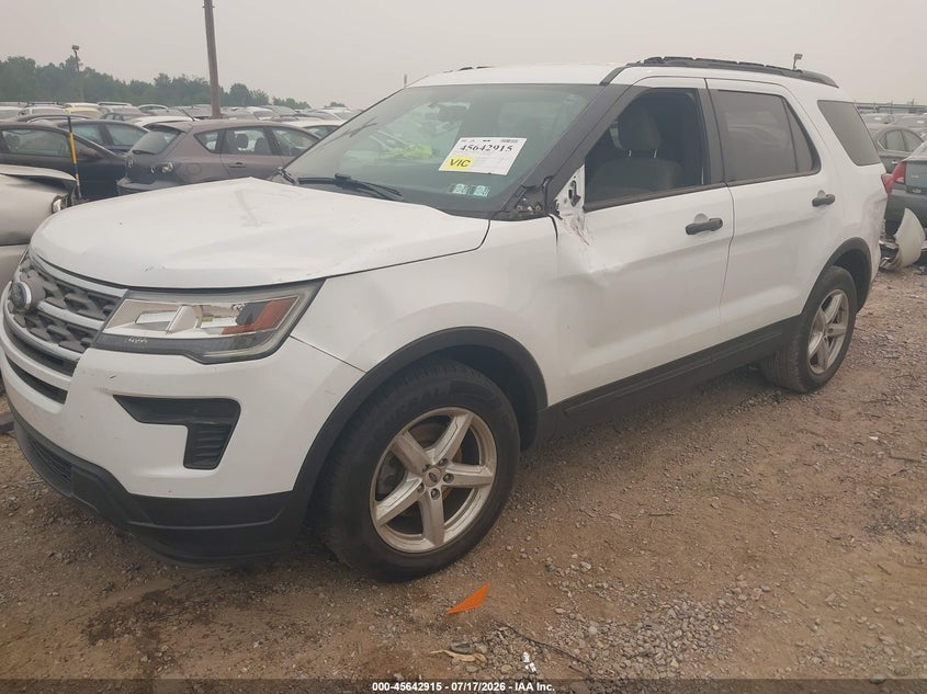2019 Ford Explorer, Удар сзади, IAAI, VIN 1FM5K7BH1KGA18475 — фото 2