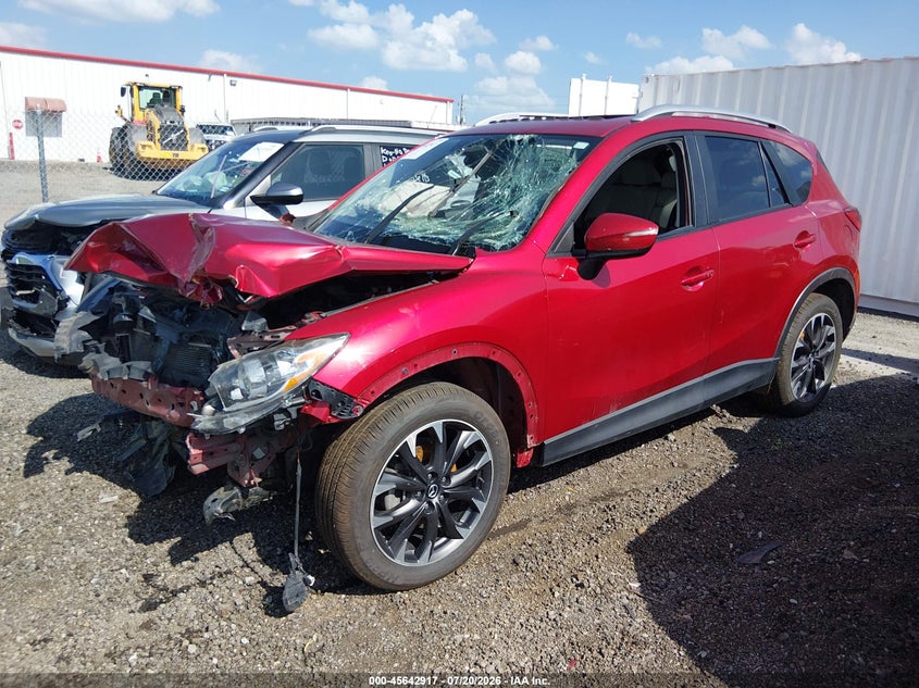 2016 Mazda CX-5, Front End, IAAI, VIN JM3KE4DY8G0822712 — photo 2