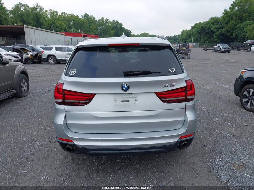 2015 BMW X5 xDrive35I VIN: 5UXKR0C52F0P05735 Lot: 45642945