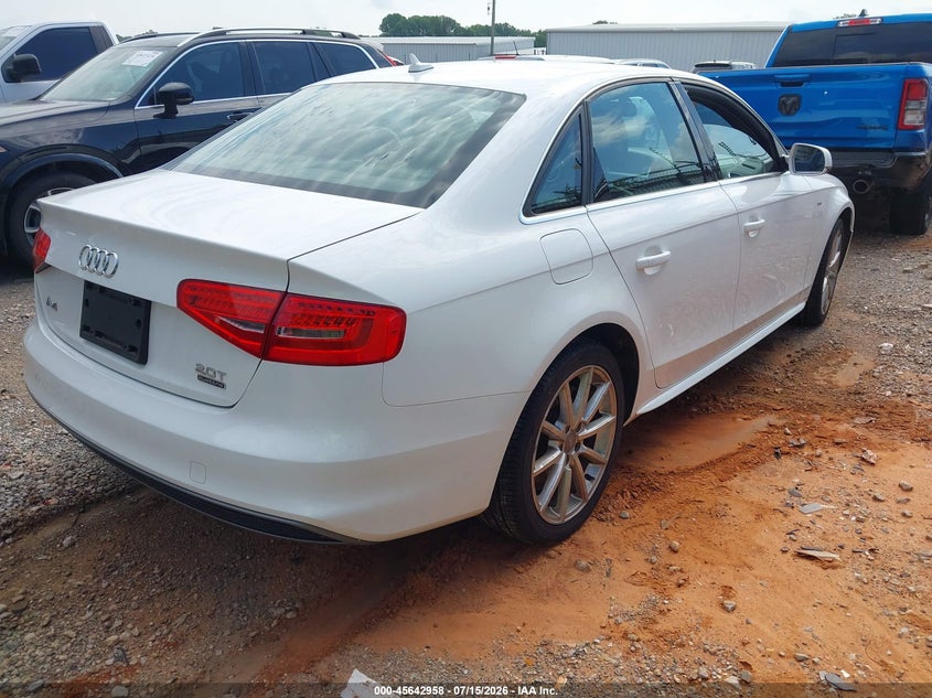 Vin: waubfafl4gn002973, lot: 46141481, audi a4 premium 20164