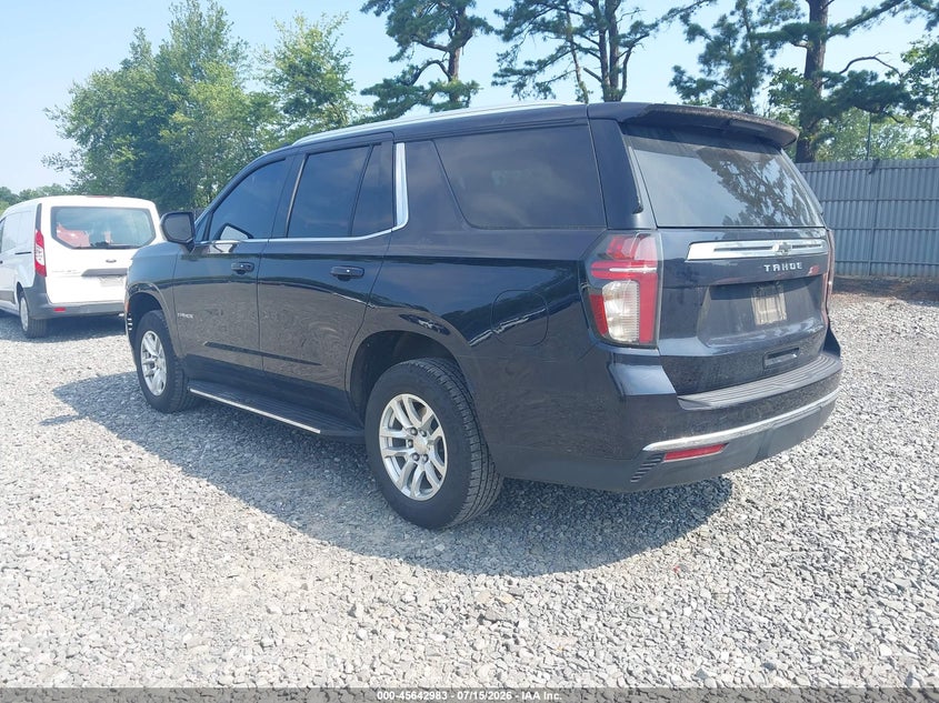 Vin: 1gnskmed2nr143516, lot: 46141506, chevrolet tahoe 4wd ls 20223