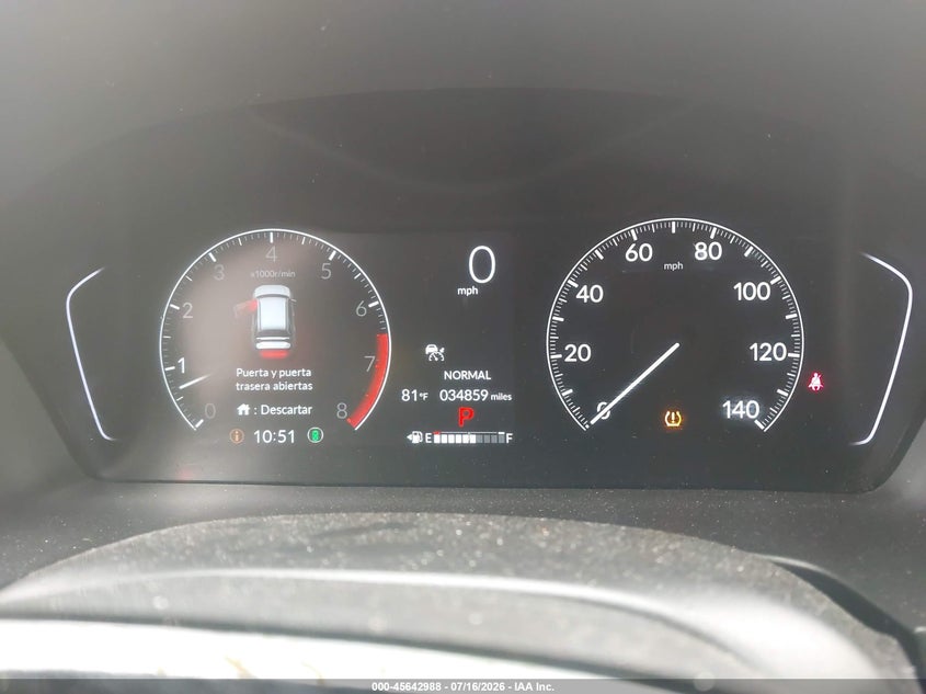 2025 HONDA PILOT auction photo 7