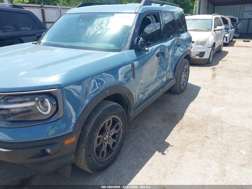 2022 Ford Bronco Sport Big Bend VIN: 3FMCR9B65NRD37551 Lot: 45642989