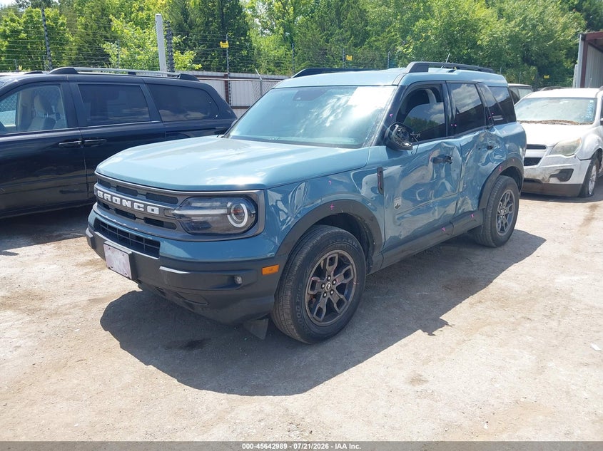 2022 Ford Bronco Sport Big Bend VIN: 3FMCR9B65NRD37551 Lot: 45642989
