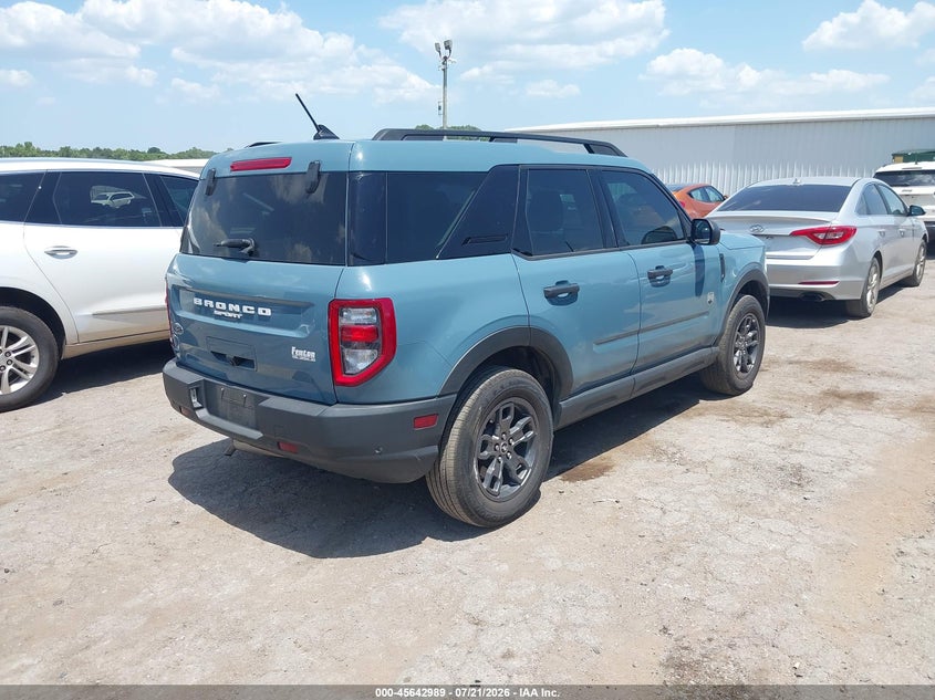 2022 Ford Bronco Sport Big Bend VIN: 3FMCR9B65NRD37551 Lot: 45642989