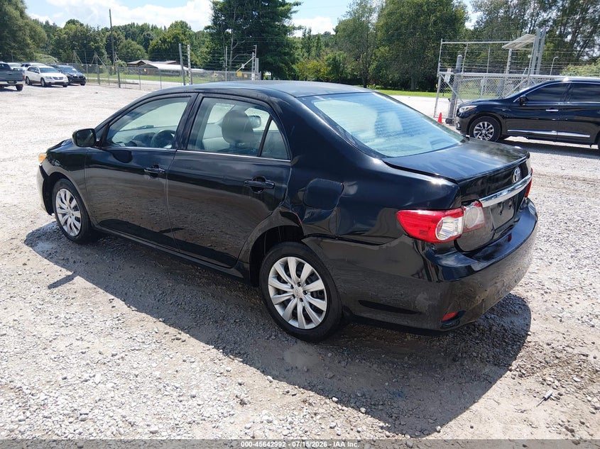 Vin: 5yfbu4ee1dp177001, lot: 46141515, toyota corolla le 20133