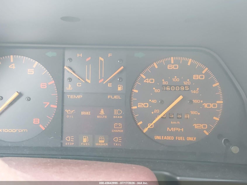 1987 Mazda 626 VIN: JM1GC2218H1112834 Lot: 45642995