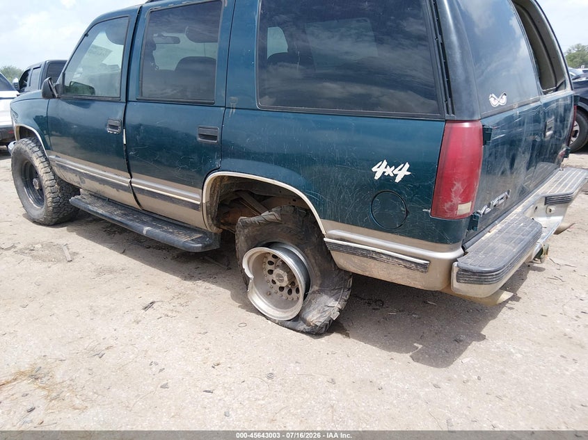1999 GMC Yukon Slt Gm Buypower VIN: 1GKEK13R0XJ796273 Lot: 45643003
