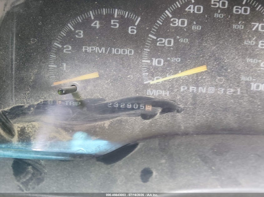 1999 GMC Yukon Slt Gm Buypower VIN: 1GKEK13R0XJ796273 Lot: 45643003