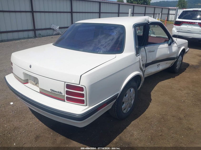 1992 Oldsmobile Cutlass Ciera S VIN: 1G3AL54N7N6435794 Lot: 45643004