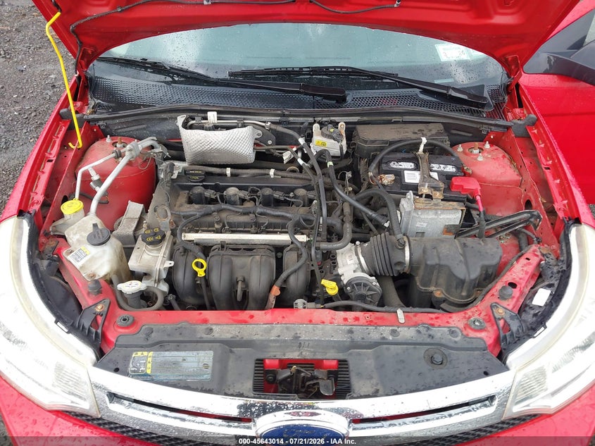 2008 Ford Focus Se VIN: 1FAHP35N28W275498 Lot: 45643014