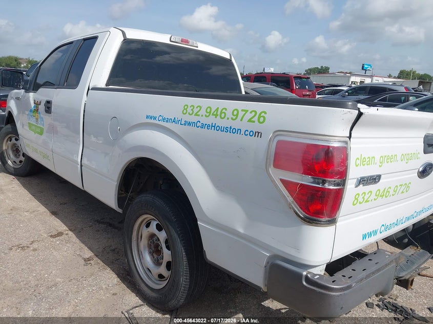 Vin: 1ftex1cm5ckd83643, lot: 46141545, ford f-150 xl 20123