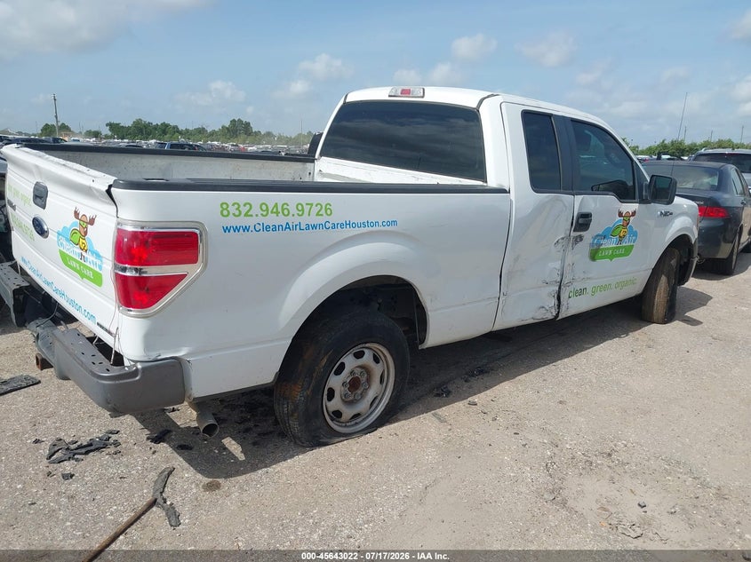 Vin: 1ftex1cm5ckd83643, lot: 46141545, ford f-150 xl 20124