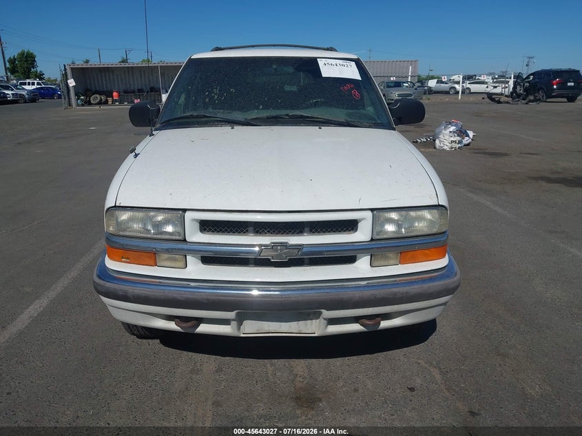 2000 Chevrolet Blazer Lt VIN: 1GNDT13W0Y2282159 Lot: 45643027
