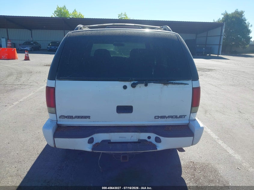 2000 Chevrolet Blazer Lt VIN: 1GNDT13W0Y2282159 Lot: 45643027