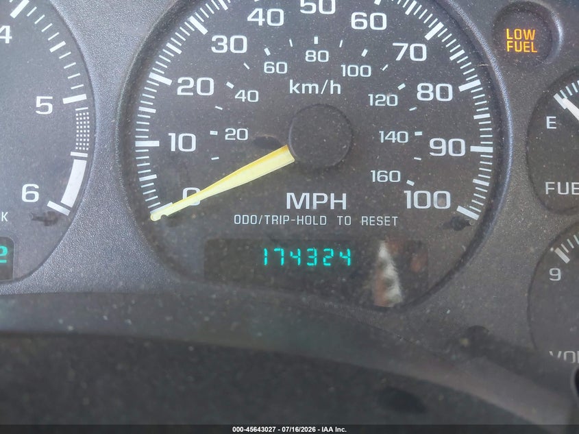 2000 Chevrolet Blazer Lt VIN: 1GNDT13W0Y2282159 Lot: 45643027