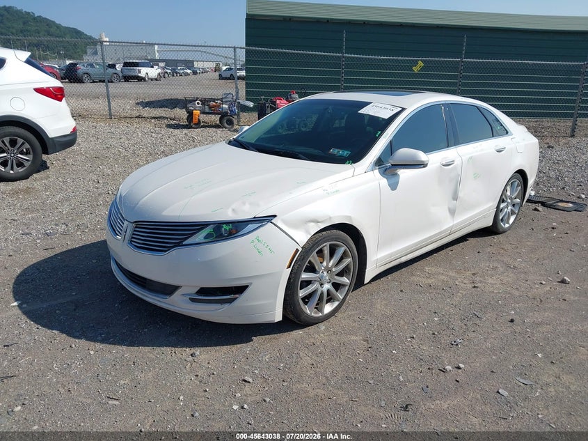 2016 Lincoln Mkz VIN: 3LN6L2JK5GR600600 Lot: 45643038