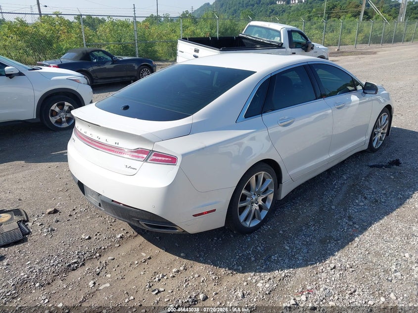 2016 LINCOLN MKZ auction photo 4
