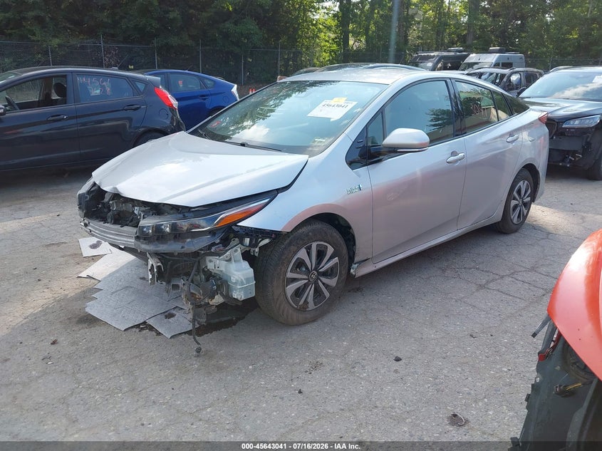 2018 TOYOTA PRIUS PRIME auction photo 2