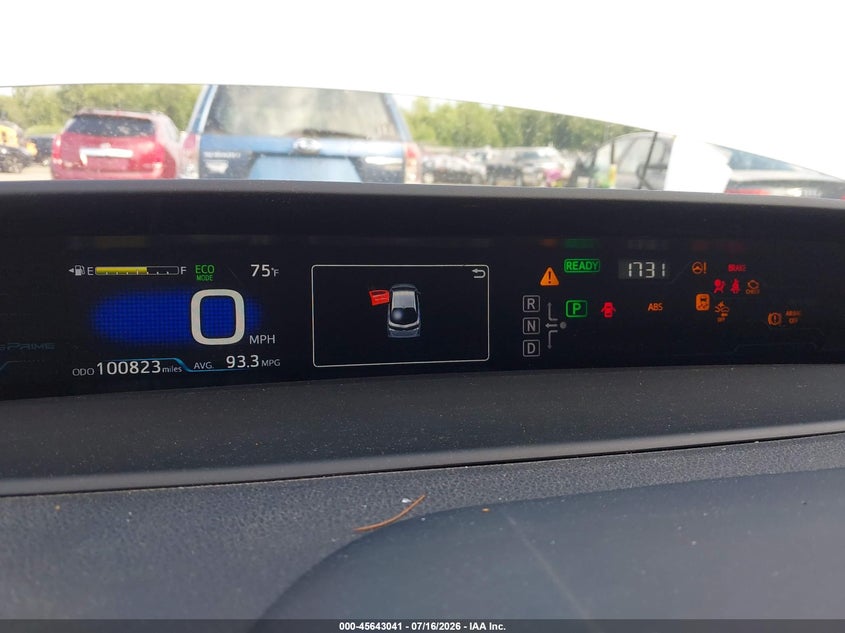 2018 TOYOTA PRIUS PRIME auction photo 7