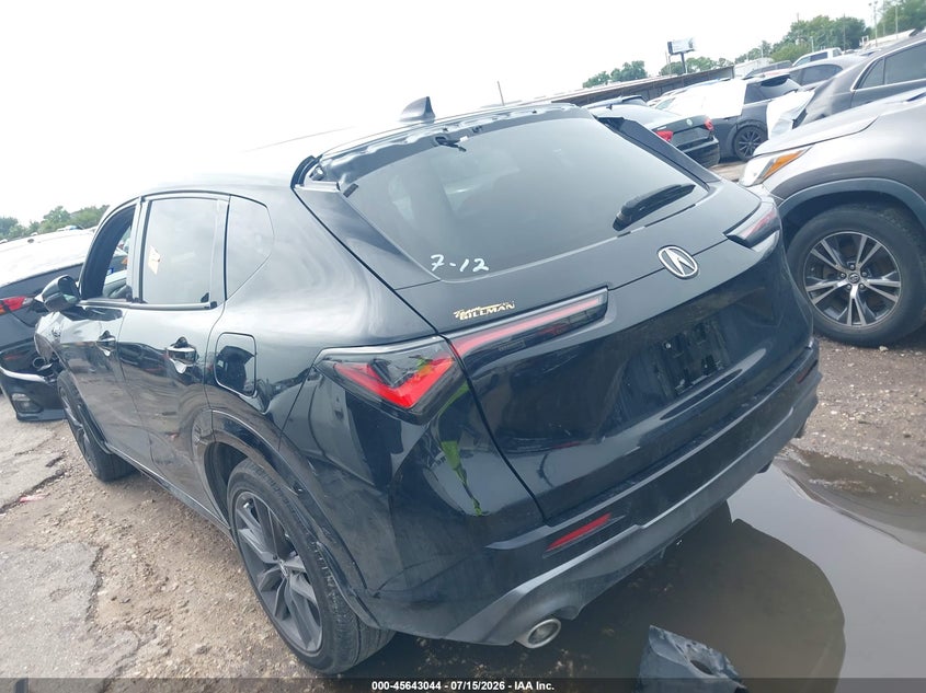 2025 Acura Adx A-Spec VIN: 3HDSA2H5XSM709485 Lot: 45643044
