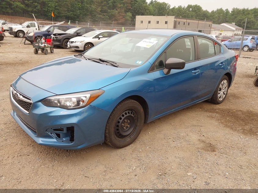 Vin: 4s3gkaa66h3602221, lot: 46141587, subaru impreza 2.0i 20172