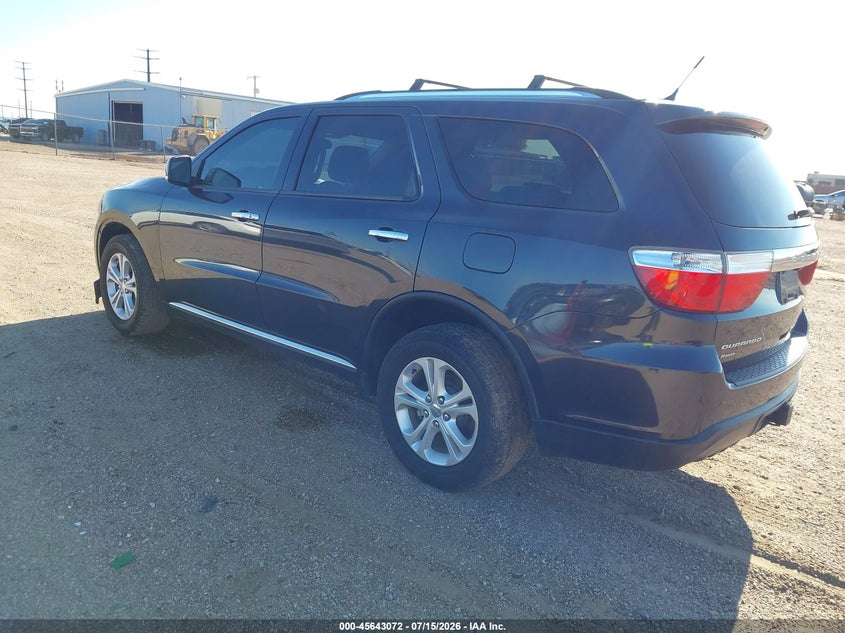 Vin: 1c4rdjdg9dc689744, lot: 46141595, dodge durango crew 20133