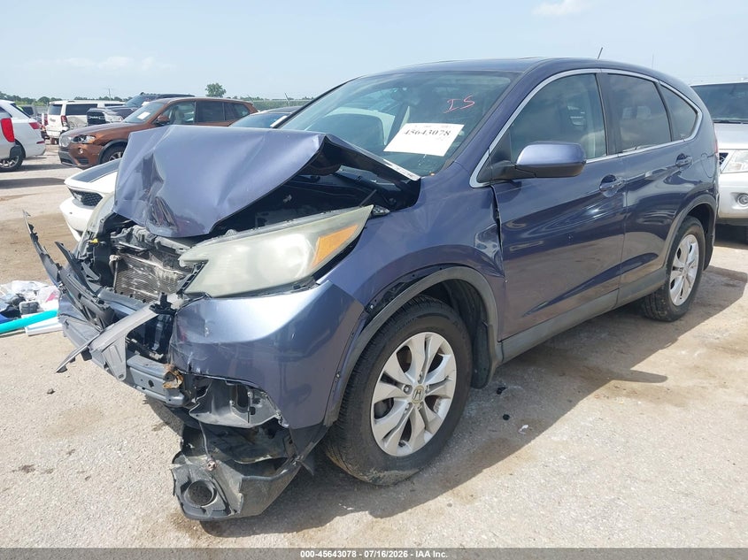 2012 Honda CR-V, Front End, IAAI, VIN 3CZRM3H56CG701889 — photo 2